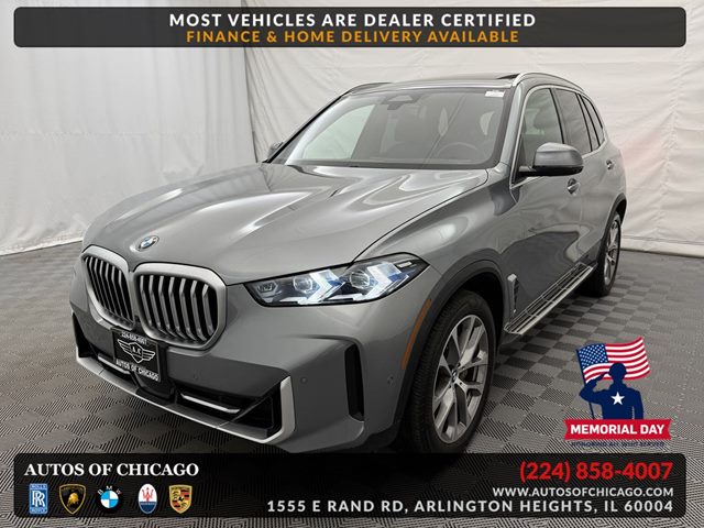 Gray (Skyscraper Grey Metallic) 2024 BMW X5 sDrive40i RWD SUV / Crossover Rear-Wheel Drive Automatic