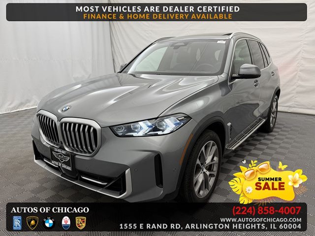 Gray (Skyscraper Grey Metallic) 2024 BMW X5 sDrive40i RWD SUV / Crossover Rear-Wheel Drive Automatic