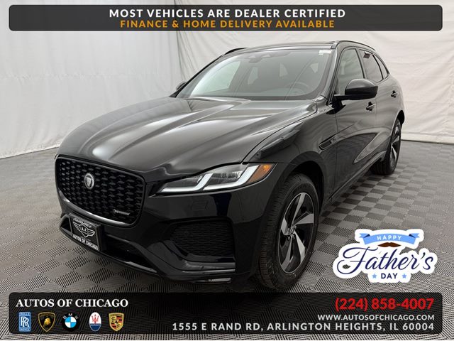 Santorini Black Metallic 2025 Jaguar F-PACE P250 R-Dynamic S AWD SUV / Crossover All-Wheel Drive Automatic