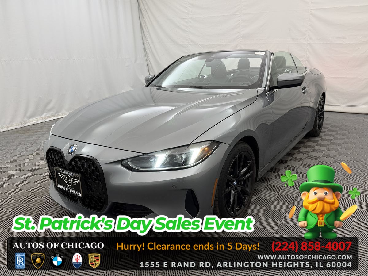 2025 BMW 4 Series 430i Convertible xDrive