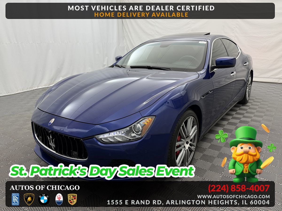 2014 Maserati Ghibli S Q4 AWD