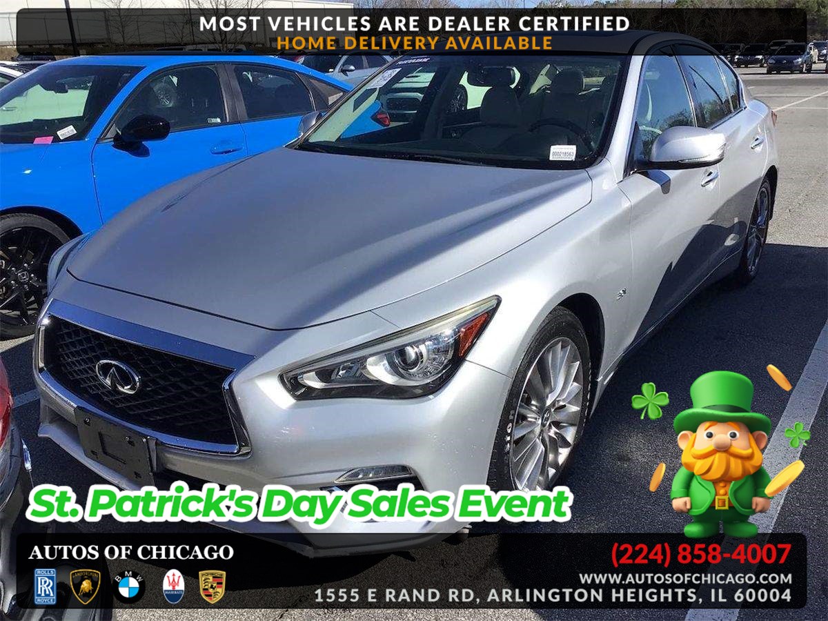 2018 INFINITI Q50 3.0t Luxe AWD