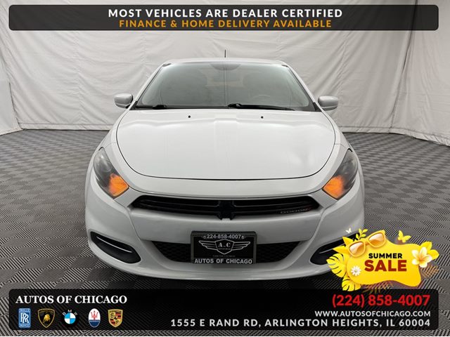 Bright White Clearcoat 2016 Dodge Dart SXT FWD Sedan Front-Wheel Drive Automatic