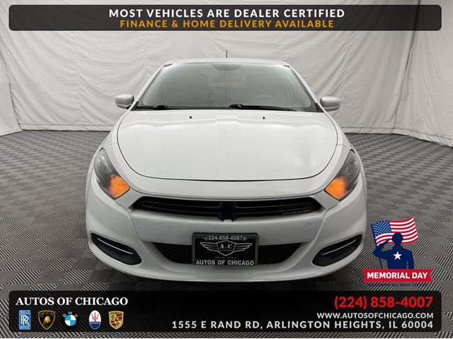 Bright White Clearcoat 2016 Dodge Dart SXT FWD Sedan Front-Wheel Drive Automatic