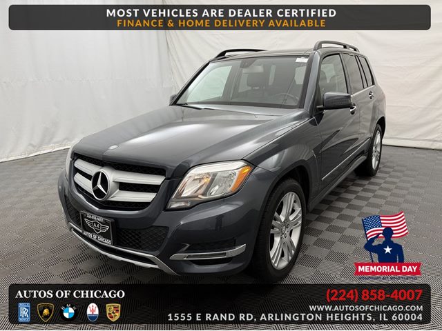 Steel Gray Metallic 2014 Mercedes-Benz GLK 350 4MATIC SUV / Crossover All-Wheel Drive Automatic