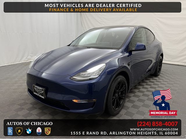 Solid Black 2020 Tesla Model Y Long Range AWD SUV / Crossover All-Wheel Drive Automatic