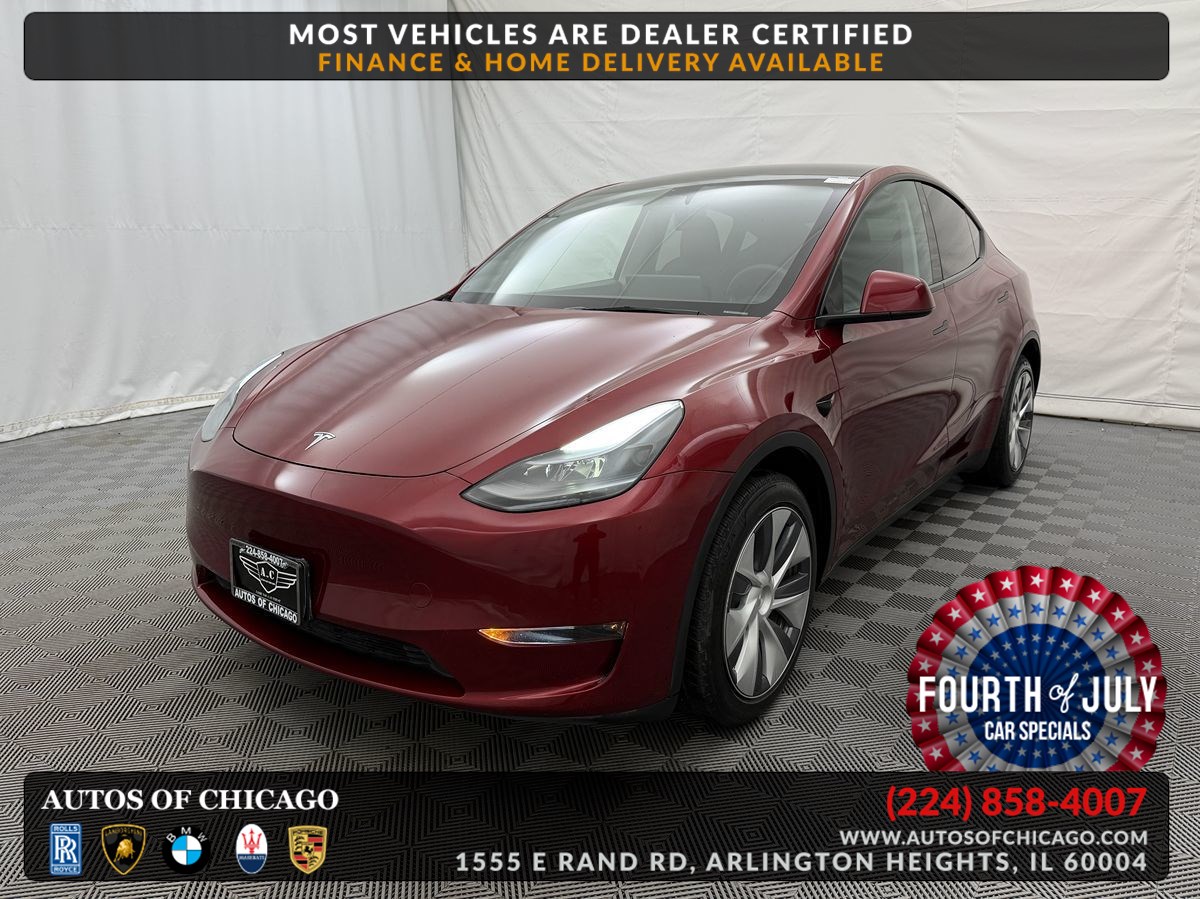 Ultra Red 2024 Tesla Model Y Long Range AWD SUV / Crossover All-Wheel Drive Automatic