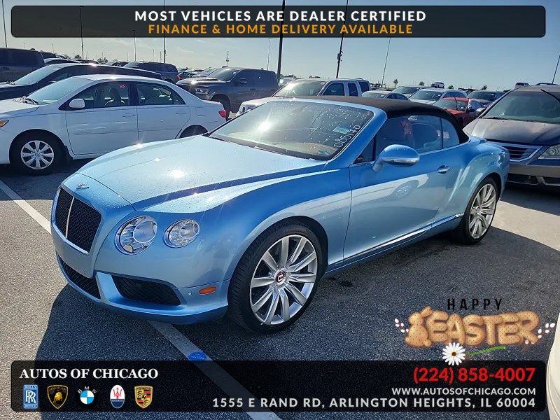 2013 Bentley Continental GTC V8 AWD