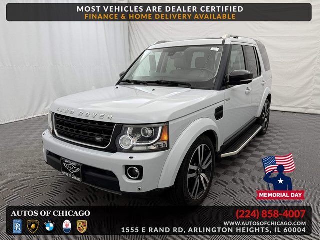 White 2016 Land Rover LR4 HSE LUX AWD SUV / Crossover All-Wheel Drive Automatic