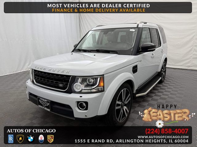 Black 2016 Land Rover LR4 HSE LUX AWD SUV / Crossover All-Wheel Drive Automatic