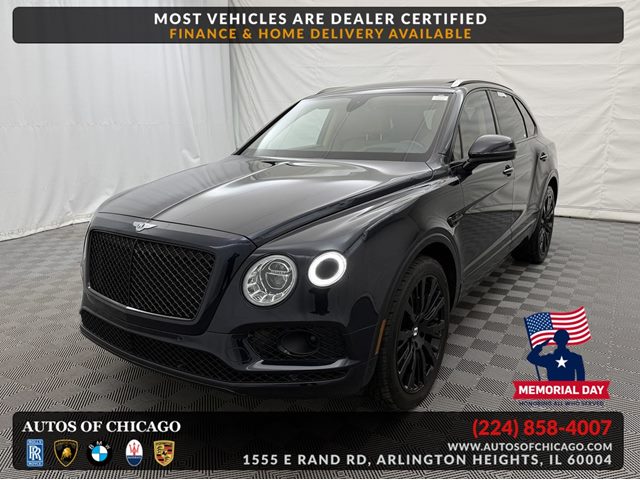 Blue 2017 Bentley Bentayga W12 AWD SUV / Crossover All-Wheel Drive Automatic