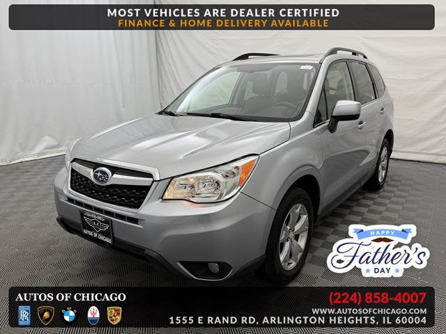 Ice Silver Metallic 2016 Subaru Forester 2.5i Limited SUV / Crossover All-Wheel Drive Automatic