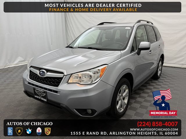Ice Silver Metallic 2016 Subaru Forester 2.5i Limited SUV / Crossover All-Wheel Drive Automatic