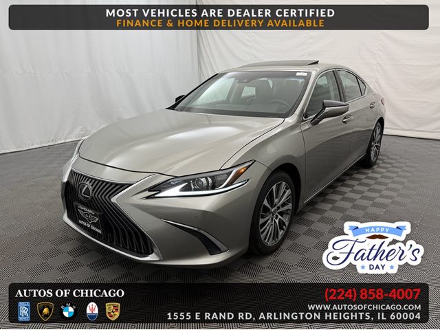 Silver 2019 Lexus ES 350 FWD Sedan Front-Wheel Drive