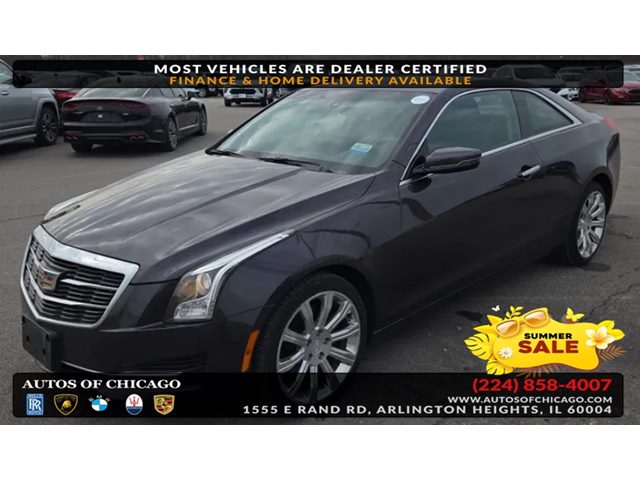 Purple (Majestic Plum Metallic) 2015 Cadillac ATS Coupe 2.0T AWD Coupe All-Wheel Drive Automatic
