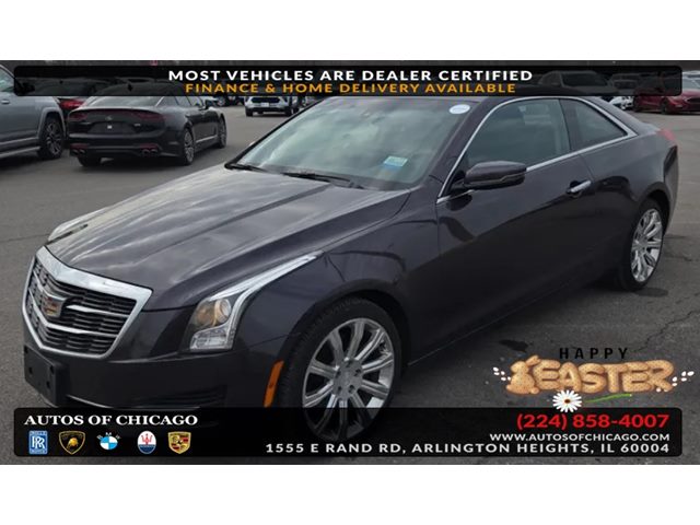 Purple (Majestic Plum Metallic) 2015 Cadillac ATS Coupe 2.0T AWD Coupe All-Wheel Drive Automatic