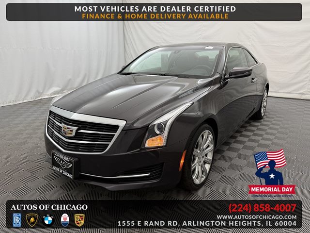 Purple (Majestic Plum Metallic) 2015 Cadillac ATS Coupe 2.0T AWD Coupe All-Wheel Drive Automatic
