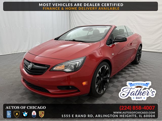 Sport Red 2017 Buick Cascada Sport Touring FWD Convertible Front-Wheel Drive Automatic