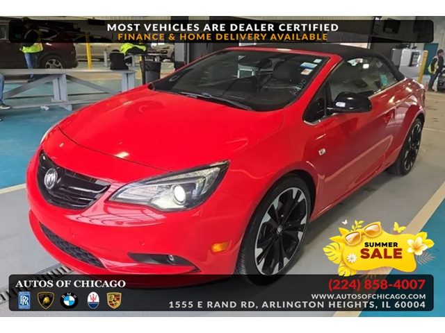 Sport Red 2017 Buick Cascada Sport Touring FWD Convertible Front-Wheel Drive Automatic