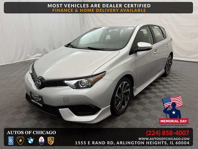 Classic Silver Metallic 2016 Scion iM Base Hatchback Front-Wheel Drive Automatic