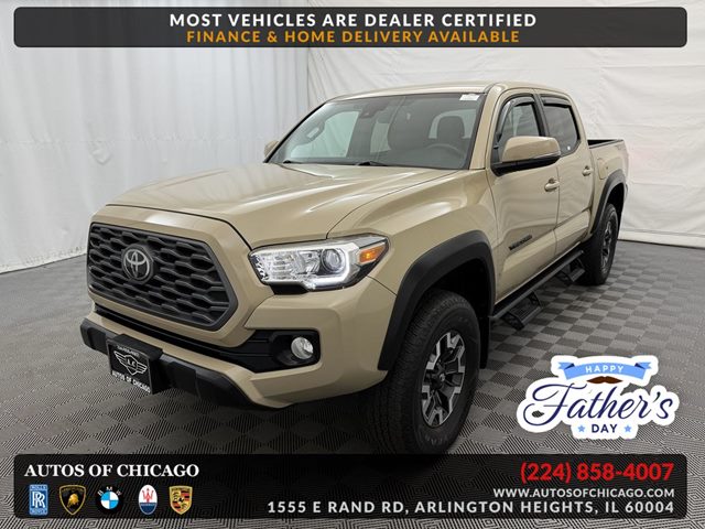 Quicksand 2020 Toyota Tacoma TRD Off Road Double Cab 4WD Pickup Truck Four-Wheel Drive Automatic