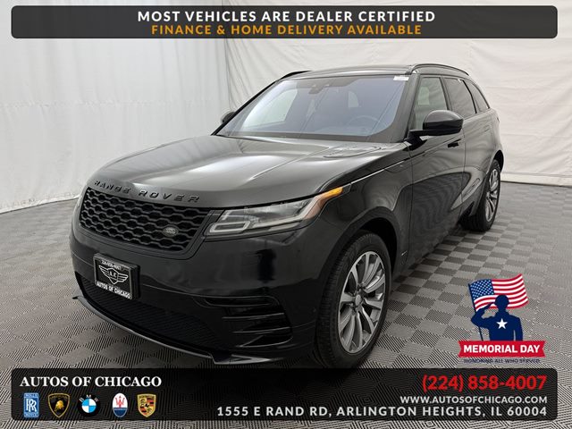 Black 2018 Land Rover Range Rover Velar P250 R-Dynamic SE SUV / Crossover All-Wheel Drive Automatic