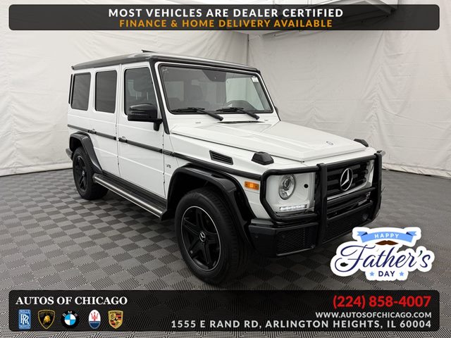 White 2017 Mercedes-Benz G-Class G 550 4MATIC SUV / Crossover All-Wheel Drive Automatic