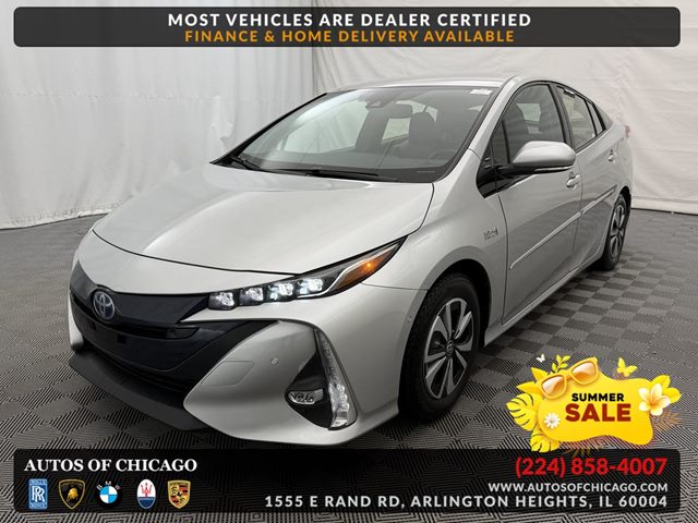 Classic Silver Metallic 2017 Toyota Prius Prime Advanced Hatchback Front-Wheel Drive Automatic