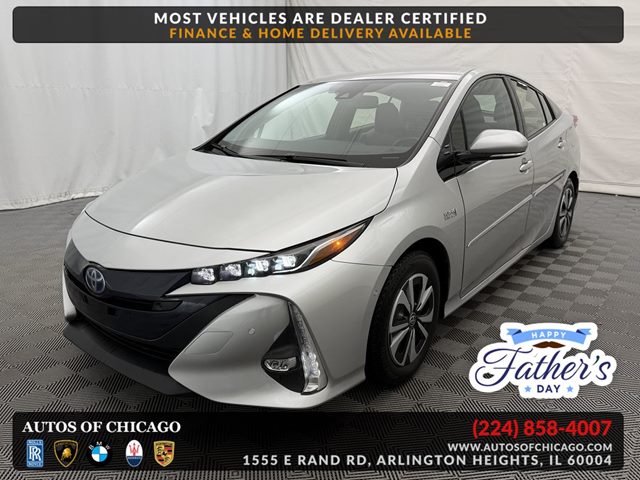 Classic Silver Metallic 2017 Toyota Prius Prime Advanced Hatchback Front-Wheel Drive Automatic