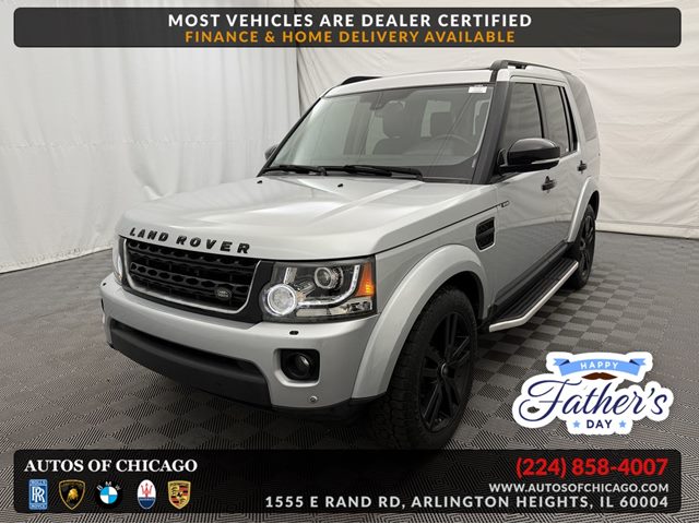 Silver 2016 Land Rover LR4 HSE AWD SUV / Crossover All-Wheel Drive Automatic