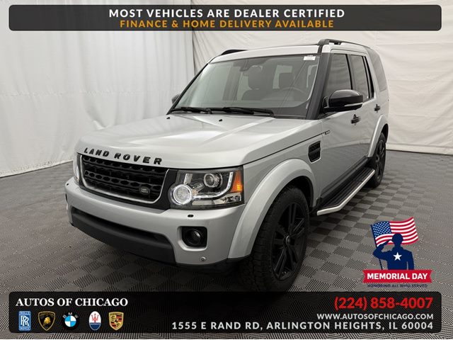 Silver 2016 Land Rover LR4 HSE AWD SUV / Crossover All-Wheel Drive Automatic