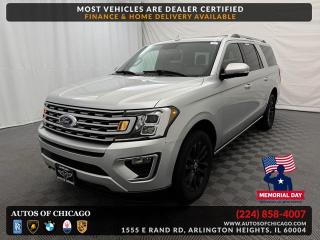 Silver 2019 Ford Expedition MAX Limited 4WD SUV / Crossover Four-Wheel Drive Automatic