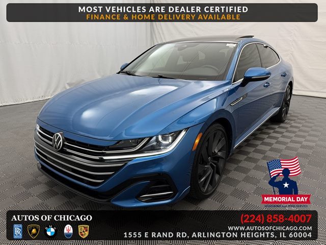 Blue 2023 Volkswagen Arteon 2.0T SEL R-Line 4Motion Sedan All-Wheel Drive Automatic
