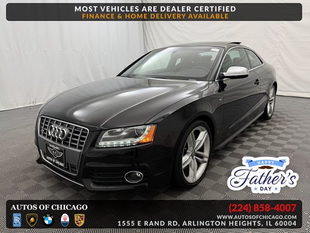 Black 2011 Audi S5 4.2 quattro Premium Plus Coupe AWD Coupe All-Wheel Drive Automatic