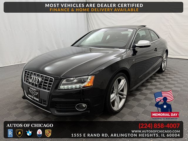 Black 2011 Audi S5 4.2 quattro Premium Plus Coupe AWD Coupe All-Wheel Drive Automatic