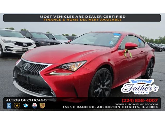 Infrared 2015 Lexus RC 350 AWD Coupe All-Wheel Drive Automatic