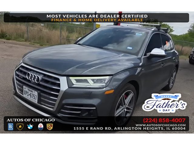 Gray 2018 Audi SQ5 3.0T quattro Prestige AWD SUV / Crossover All-Wheel Drive Automatic