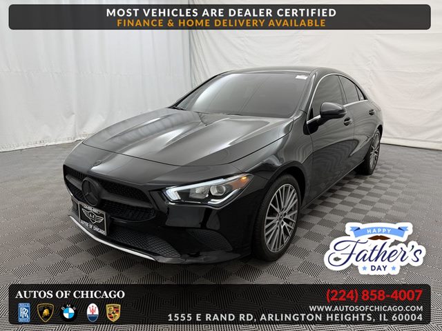 Black 2020 Mercedes-Benz CLA 250 4MATIC Coupe All-Wheel Drive Automatic