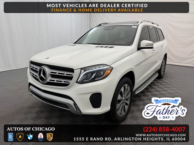 White 2019 Mercedes-Benz GLS 450 4MATIC SUV / Crossover All-Wheel Drive Automatic
