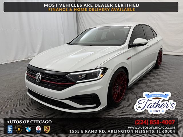 Pure White 2021 Volkswagen Jetta GLI S FWD Sedan Front-Wheel Drive Manual