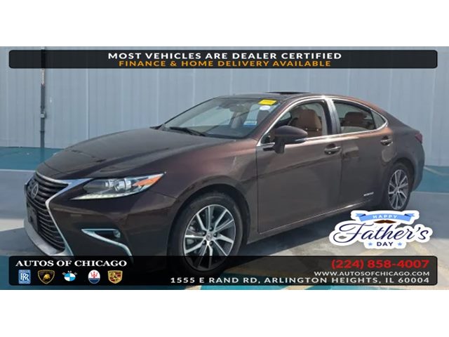 Autumn Shimmer 2018 Lexus ES Hybrid 300h FWD Sedan Front-Wheel Drive Automatic