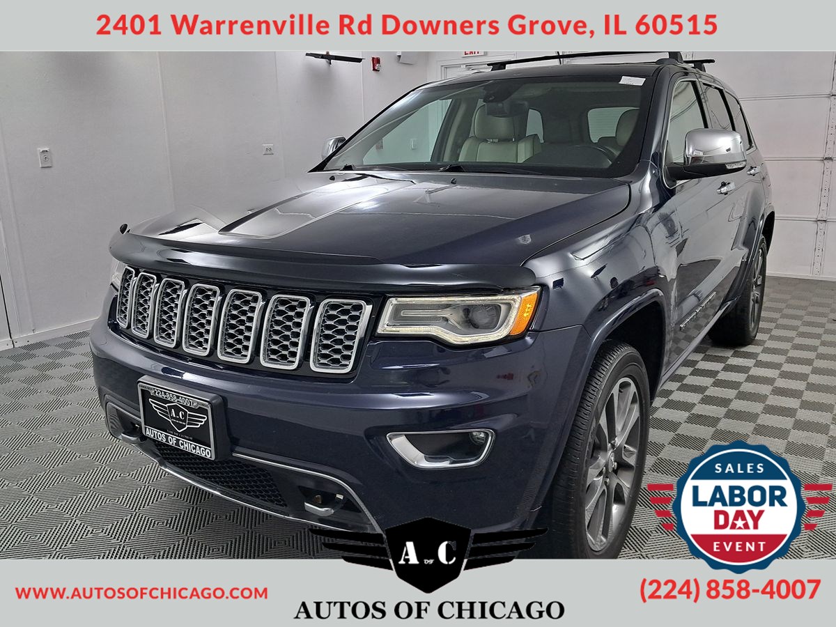 Sold 2017 Jeep Grand Cherokee Overland in Arlington Heights