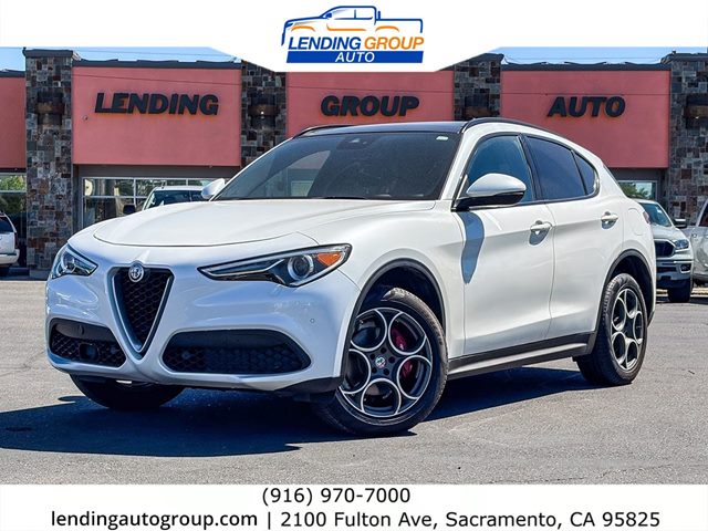 Trofeo White Tri-Coat 2018 Alfa Romeo Stelvio Ti Sport AWD SUV / Crossover All-Wheel Drive Automatic