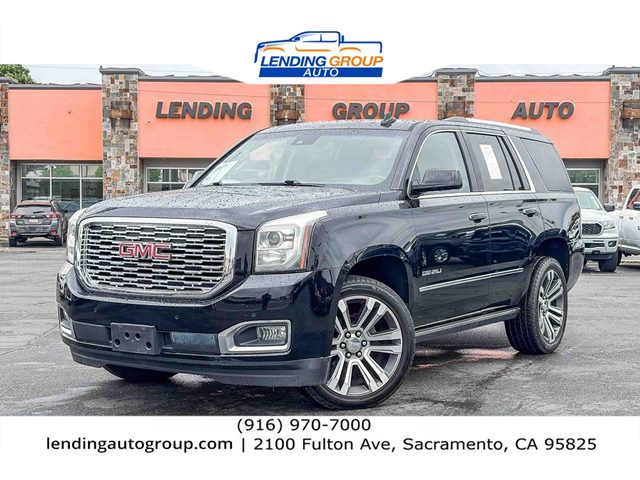 Onyx Black 2018 GMC Yukon Denali 4WD SUV / Crossover Four-Wheel Drive Automatic