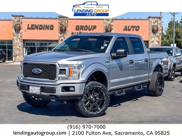 Iconic Silver Metallic 2020 Ford F-150 XL SuperCrew 4WD Pickup Truck Four-Wheel Drive Automatic