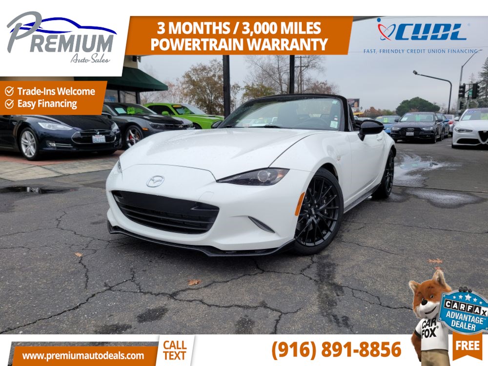 Sold 2016 Mazda MX-5 Miata Club in Roseville