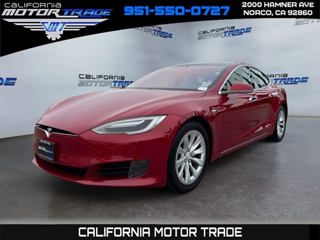 Red Multi-Coat 2017 Tesla Model S 60 RWD Sedan Rear-Wheel Drive Automatic