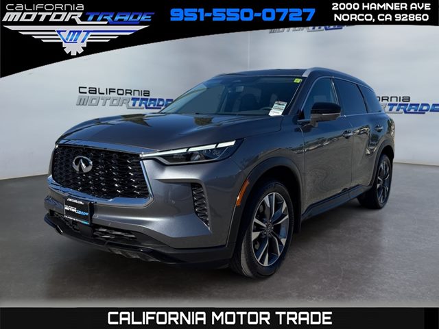 Gray (Graphite Shadow) 2023 INFINITI QX60 Luxe FWD SUV / Crossover Front-Wheel Drive Automatic