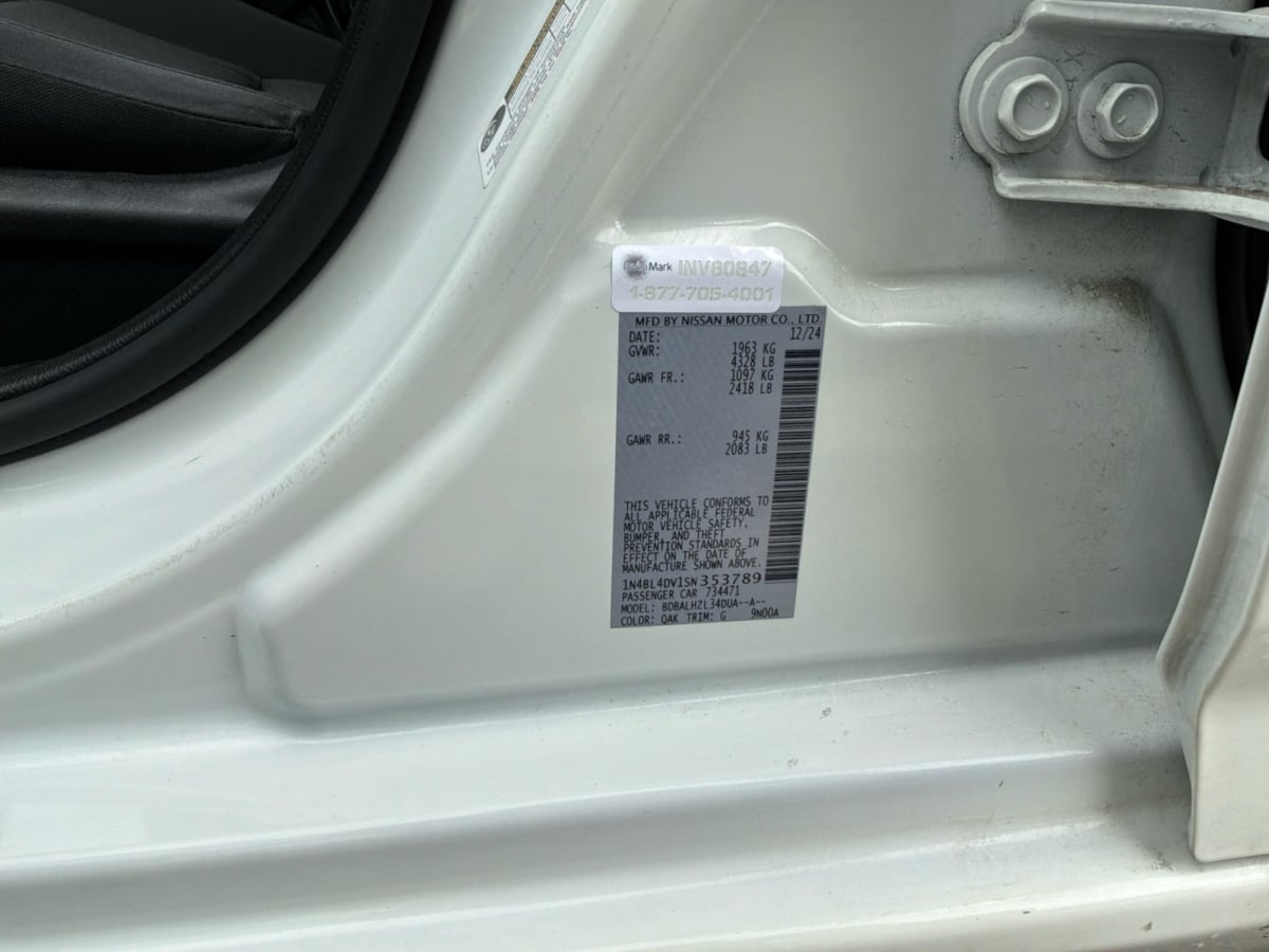 2025 Nissan Altima SV - Photo 23