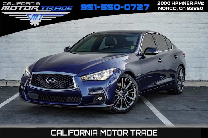 Sold 2018 INFINITI Q50 RED SPORT 400 (BOSE AUDIO & 360 CAMERA VIEW